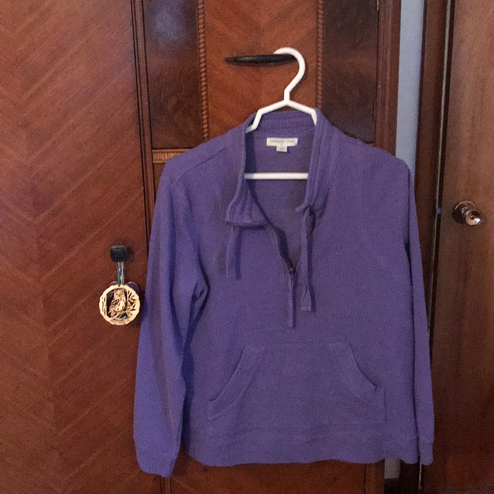 Purple pull over